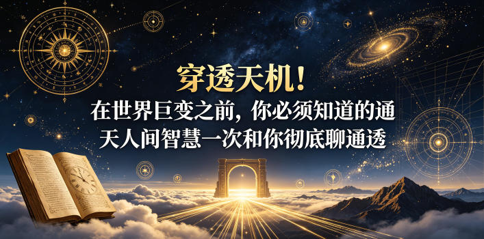 付费文章：穿透天机！在世界巨变之前，你必须知道的通天人间智慧一次和你彻底聊通透-猴哥资源站