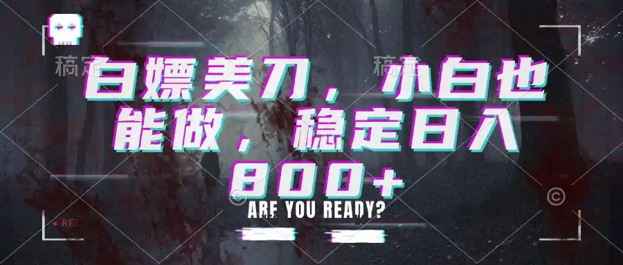 《撸美刀实战体系:稳定日入500+,小白也能轻松破千的跨境变现攻略》-猴哥资源站