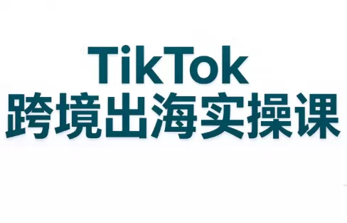《TikTok跨境出海实操全攻略,零基础搭建海外账号矩阵》-猴哥资源站