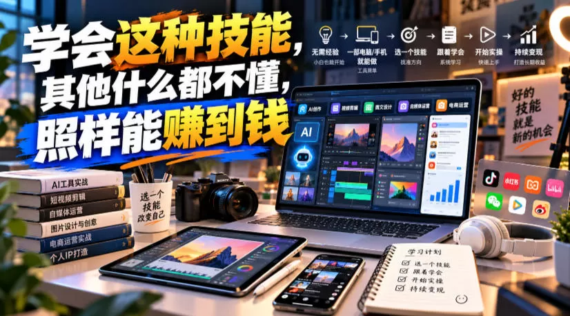 《学会这套“谁会”思维,零基础也能快速变现的实战拆解》-猴哥资源站