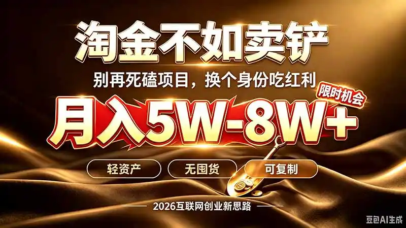 《互联网合伙人招募:全套体系扶持,轻资产入局稳定放大收益》-猴哥资源站