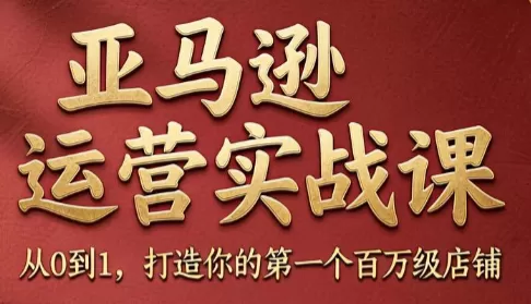 《亚马逊运营实战全攻略:从30%转化率到旺季爆单,销量利润双增长的完整打法》-猴哥资源站